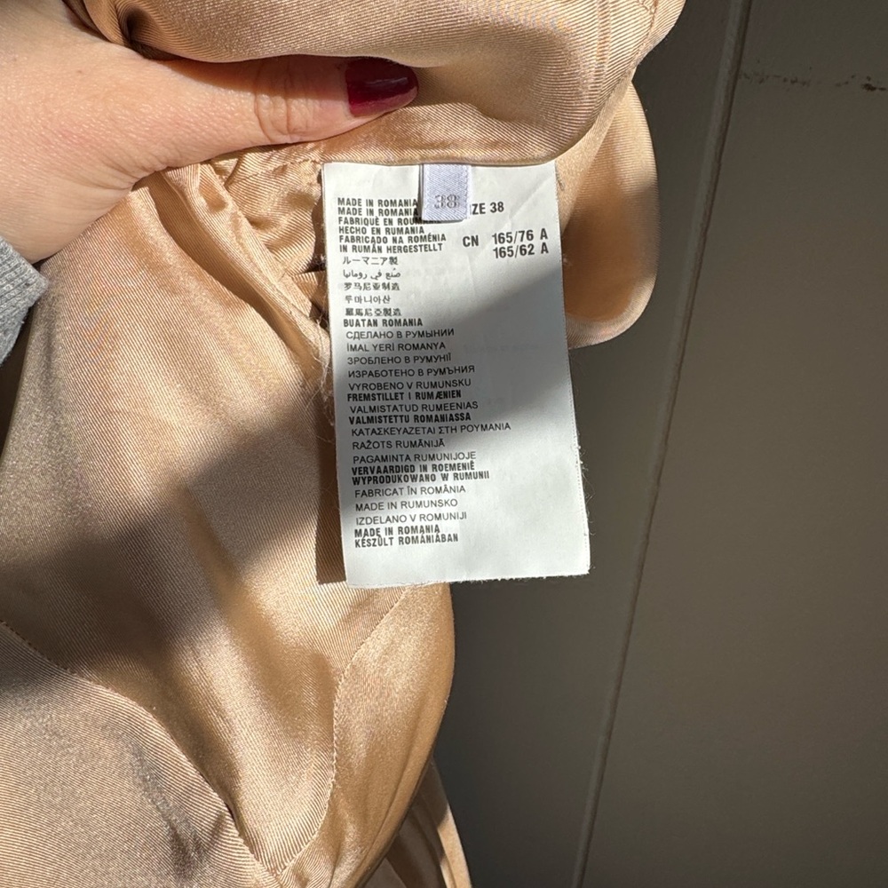 Prada Beige Mini Dress Sz 38 - Picture 6 of 7